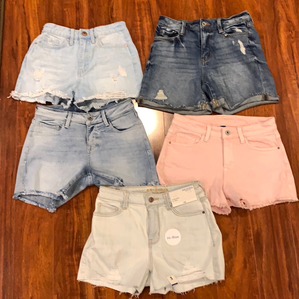 Teen jeans shorts